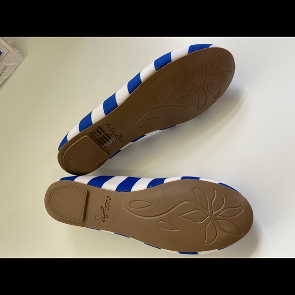 lillybee Kentucky Wildcats Striped Flats - Picture 6 of 9